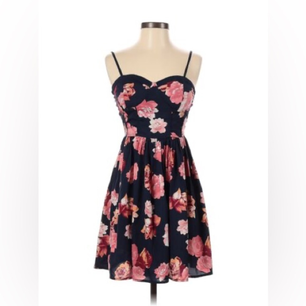 Band of Gypsies Floral Corset Dress